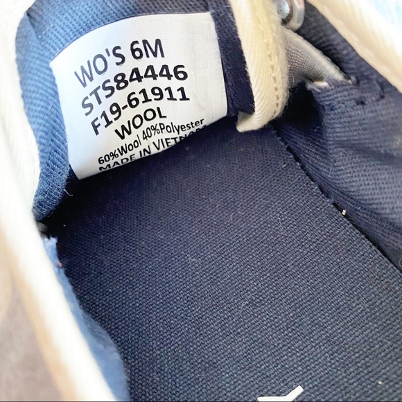 SPERRY Pier View Striped Wool Lace Up Sneaker NEW - Picture 8 of 9